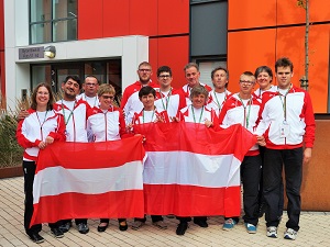 Die österreichische Mannschaft